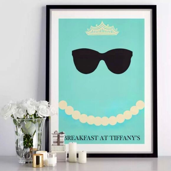 SET 3 Audrey Hepburn Breakfast at Tiffany’s print picture wall art Office decor - Picture 3 of 8